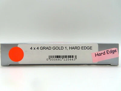 New Schneider 4x4" Graduated Gold 1 Filter Hard Edge Grad MFR #68-112544 - Image 1 of 4