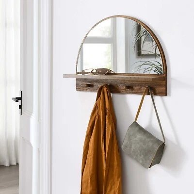 Modway Moonbeam Arched Mirror in Walnut - Image 1 of 4