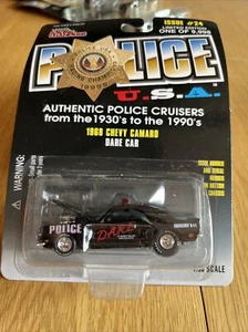 Racing Champions 1/64 USA Police 1968 Chevy Camaro Date Car - Picture 1 of 1
