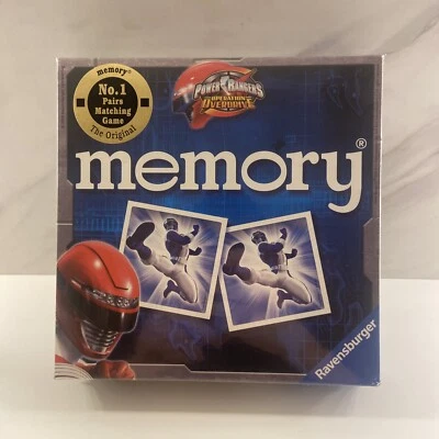 Ravensburger Power Rangers Mini Memory Card Game 2008 Operation Overdrive RARE - Image 1 of 4