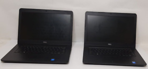 LOT OF 2 Dell Latitude Laptop 3450 Intel Core i3-5005U 2GHz 4GB No HDD