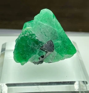 Natur Smaragd und Schörl schwarzer Turmalin Minas Gerais Emerald 80Ct - Picture 1 of 8
