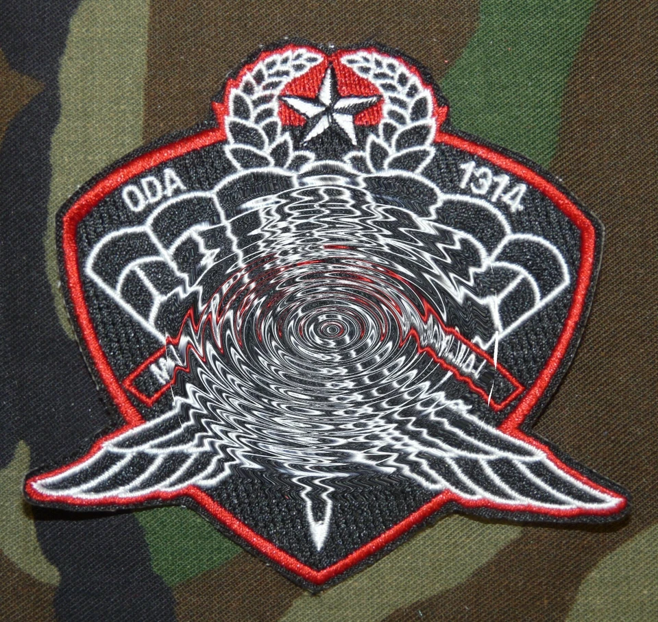 US Army A Co, 3rd Battalion, 1st Special Forces Group ODA 1314 SFODA Team Patch - Image 1 of 1