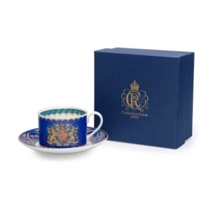 The Official King Charles III The Coronation Teacup And Saucer - Picture 1 of 4