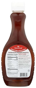 Stevia & Monk Frutta Sciroppo d'Acero - Sciroppo Senza Zucchero per Frittelle, Low Carb Swe... - Foto 1 di 12