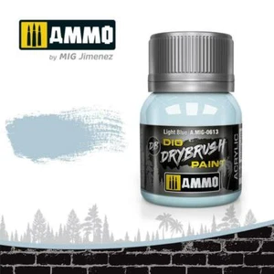 Ammo by Mig Dio Drybrush dense acrylic paint #0613 Light Blue - 40mL - Picture 1 of 1