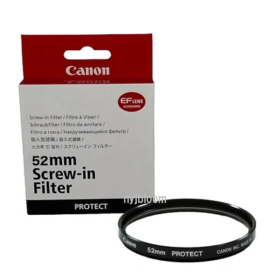 New CANON Protect Filter 52mm  - Image 1 of 3