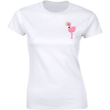 Amazing Pink Flamingo Tropical Animal Bird Graphic Women's T-shirt Tee