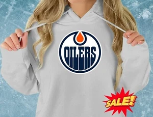 Edmonton~Oilers Pullover Hoodie, Size s-5xl, Hockey Playoffs Game Day Hoodie - Picture 1 of 5