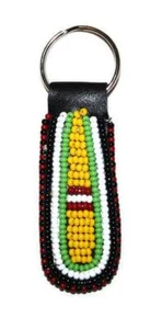 Massai Massai Perlen Schlüsselanhänger Schlüsselring - Handarbeit in Kenia 04 - Bild 1 von 1