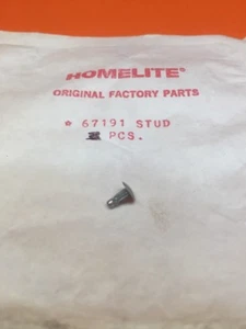 NEW OEM HOMELITE STUD 67191 SUPER 2 SEZ-AO SUPER XL 925 XL98 XL400 XL913 —B28 - Picture 1 of 1