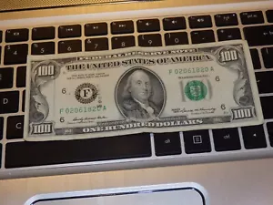 Vintage 1969 $100 bill ONE HUNDRED DOLLAR BILL Series A THREE 0's - Picture 1 of 6