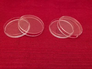 CoinSafe Capsules for Silver Queen's Beast & Other 2oz Bullion Coins- 10 Sets - Picture 1 of 5