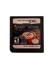 Midnight Mysteries:  The Edgar Allen Poe Conspiracy (Nintendo DS) Loose Cart 