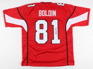 Anquan Boldin Signed Arizona Cardinals Jersey (JSA COA) All Pro Wide Receiver - Picture 1 of 5