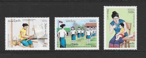 LAOS SCOTT 1265 - 1267 MNHNG SET - 1996 INTERNATIONALE DAMEN-TAG AUSGABE - Bild 1 von 2