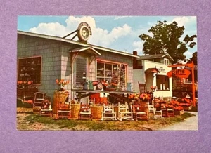 Postcard, Porter House of Gifts, Honor, Michigan, 1950s, Vintage - Picture 1 of 2