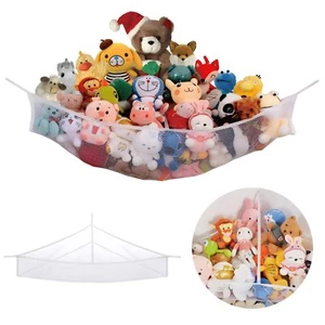 Large Stuffed Animal Net Hammock for Plushie Toy Corner Hanging Organize for You - Picture 1 of 6