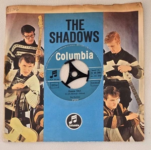 THE SHADOWS " DANCE ON / ALL DAY "  GERMAN COLUMBIA  SP - Picture 1 of 4