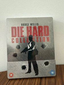 Die Hard Collection, 5 Disc Limited Edition Steelbook Blu-Ray OOP Sealed - Picture 1 of 3