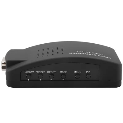 Adattatore convertitore BNC da Svideo a VGA HD per computer PC monitor UK EU plug set - Immagine 1 di 4