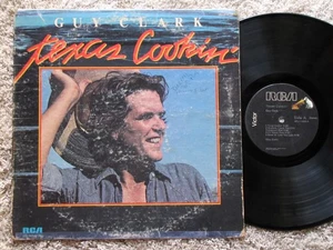GUY CLARK *Texas Cookin'* 1976 VG Vinyl RCA Promo LP *Indianapolis Pressing* - Picture 1 of 2