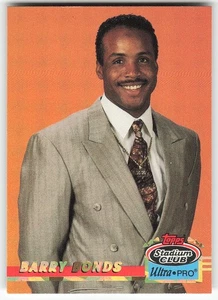 1993 Stadium Club Ultra-Pro #7 Barry Bonds BASEBALL San Francisco Giants - Picture 1 of 2