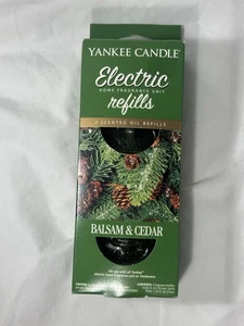 Yankee Candle Balsam & Zeder Steckminen - Set mit 2 Flaschen - Original - Bild 1 von 4