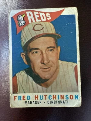 1960 Topps - Fred Hutchinson #219 Foto 1 de 2