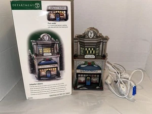 Department 56 Christmas in the City LAFAYETTE'S BAKERY Light-Up Holiday Village - Bild 1 von 19