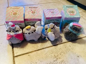 Pusheen Blind Box Lot of 4 Plush Series 5 & 11 Holiday Christmas Mini Plush - Picture 1 of 1