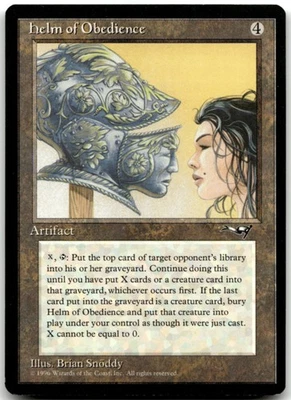 MTG Helm of Obedience R Alliances 163 LP - Image 1 of 2