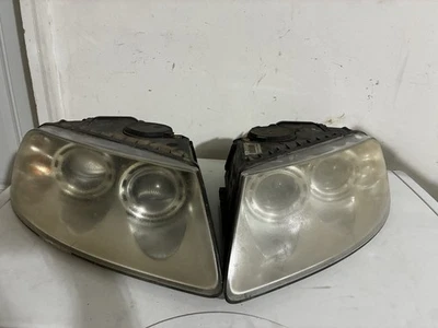 ✅ OEM 04-07 VOLKSWAGEN TOUAREG HEADLIGHT SET RH LH Driver Passenger Side - Image 1 of 4