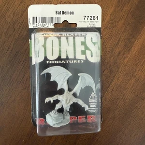 Reaper Bones Bat Demon Miniature - Figura da tavolo RPG da collezione - Foto 1 di 3