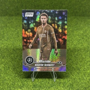 2023-24 Topps Stadium Club Chrome Ucl - Warren Zaire-Emery #33 Sepia Prism /75 - Picture 1 of 2