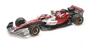 1:18 MINICHAMPS Alfa Romeo F1 C42 #24 Bahrain Gp 2022 Guanyu Zhou 117220124 - Foto 1 di 2