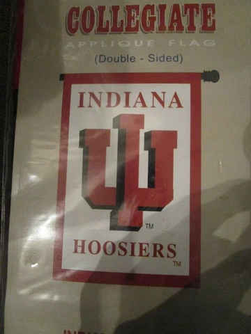 Evergreen Indiana Hoosiers College Flag 28" x 44" Cover