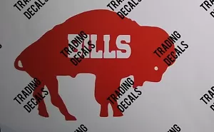 Buffalo Bills JOSH ALLEN STEFON DIGGS - STANDING BUFFALO DIE CUT Vinyl Sticker! - Picture 1 of 5