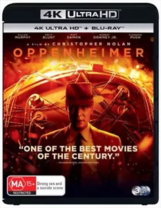 Oppenheimer (4K UHD Blu-Ray) NEW - Picture 1 of 1