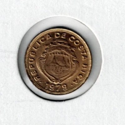 1979 Costa Rica Brilliant Uncirculated 5 Centavos Coin - Image 1 of 2