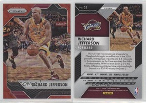 2016-17 Panini Prizm Ruby Wave Prizm Richard Jefferson #35
