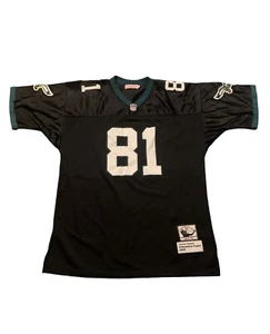 Mitchell Ness Throwback Jersey Eagles Terrell Owens 81 Size 54. Black Green - Picture 1 of 7
