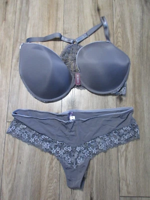 NEW Adore Me Women's Bra 46DDD and Matching 3X Panties - Image 1 of 4
