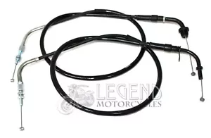 GSF600 Both Throttle Cables Push & Pull 1995-1999 Suzuki Bandit Mk1 - LMC-1110 - Picture 1 of 2