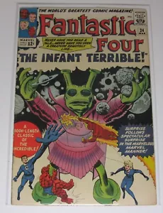 FANTASTIC FOUR #24 (INFANT TERRIBLE) (FINE) - Picture 1 of 4