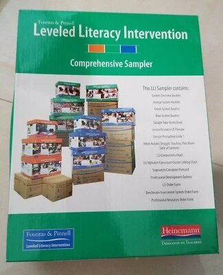 Fountas&Pinnell Leveled Literacy Intervention Compreh SAMPLER, Teacher Resources - Image 1 of 4
