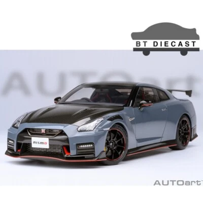 AUTOart NISSAN GT-R R35 NISMO 2022 SPECIAL EDITION 1/18 STEALTH GRAY 77505  - Image 1 of 4