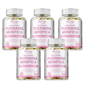 PUERARIA MIRIFICA 5000mg 120 Cápsulas Veganas Reafirmante Hormonal Balance EE. UU. - Imagen 1 de 20