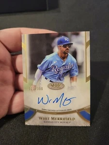 2021 Topps Tier One Whit Merrifield AUTO OTC AUTOGRAPH /300  - Picture 1 of 2