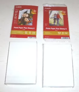 Papel fotográfico original Canon Plus brillante II PP-301 (paquete de 50) PP-201 (paquete de 50) SIN CAJA - Imagen 1 de 2